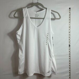 BCG BNWT women's athletic white tank top XL‎